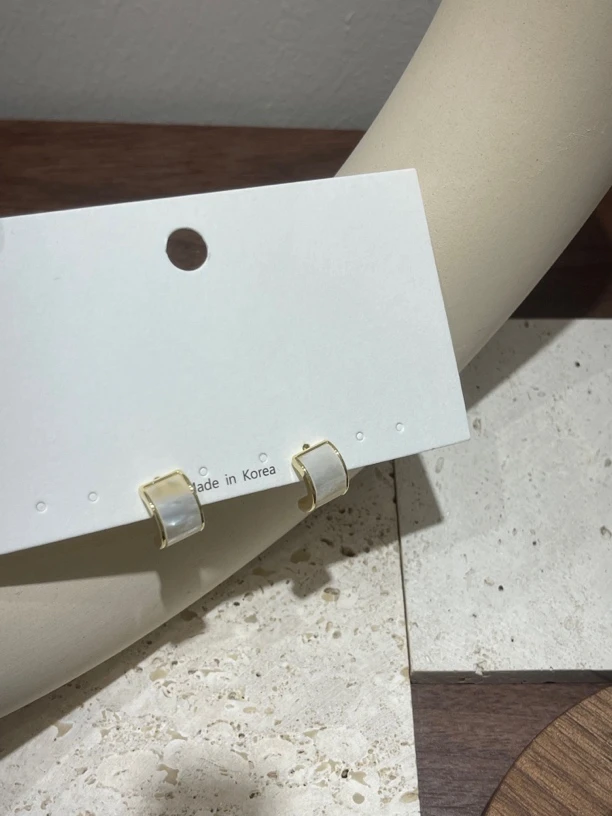 合金耳饰 韩国东大门气质时尚百搭基础耳饰耳环