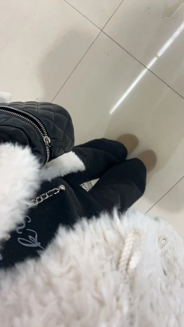 UU韩系简约主推显腿直显高百搭双层复合微喇裤