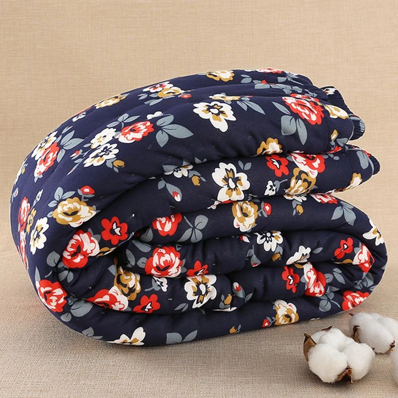 妈妈棉裤冬季加厚宽松中老年人奶奶保暖高腰老人棉花外穿长裤子法