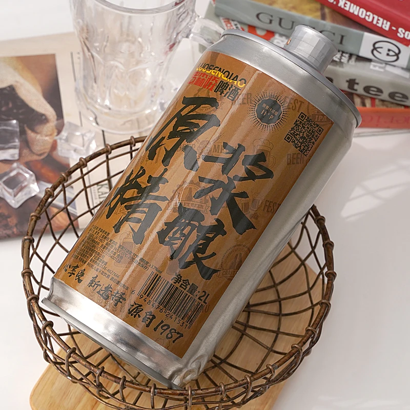 阳春罗森桥原浆精酿2L*6罐全麦酿造整箱装