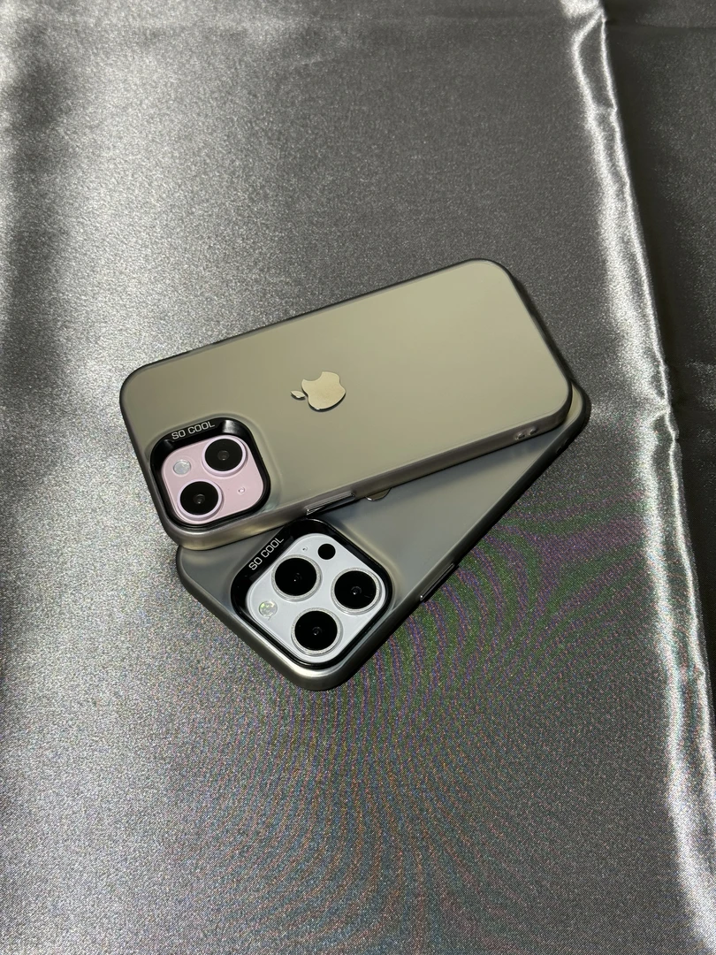 高级感磨砂适用苹果15手机壳iPhone14promax双层13防指纹12简约11
