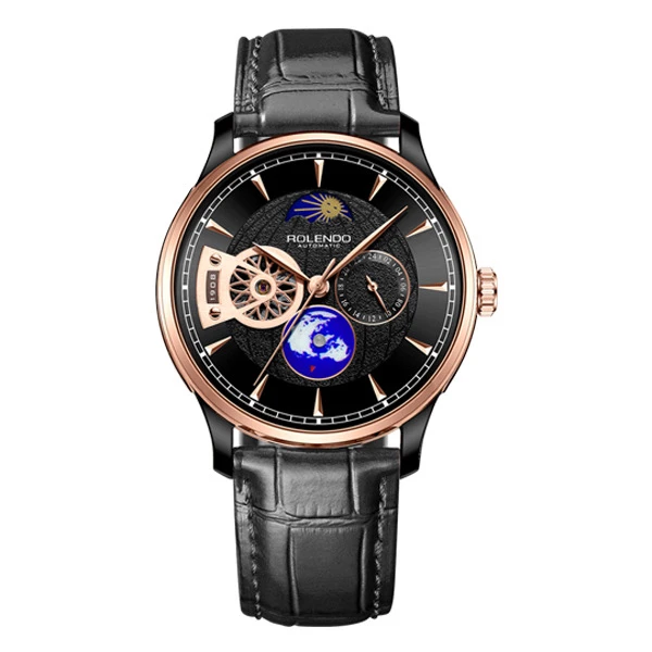 ROLENDO R/罗兰度机械腕表，男士镂空高档