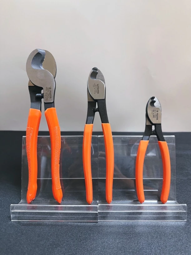 日本原装进口Fujiya橙色系列电缆剪 三规格可选 好用耐用三种选择