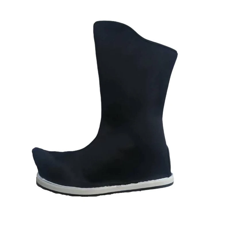 汉服靴古风古装靴男武侠翘头中国风官靴演出女靴子汉服鞋子男皂靴