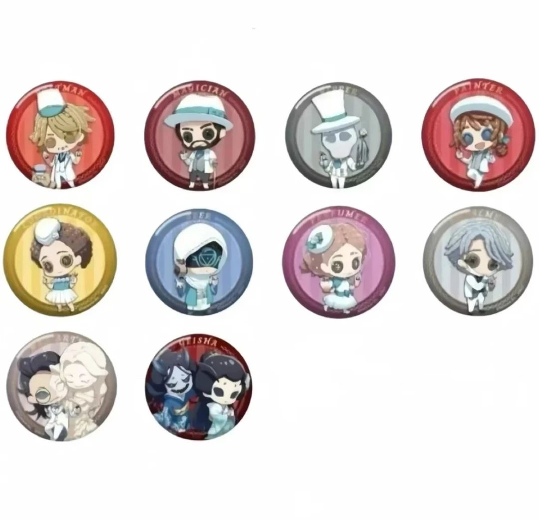 第五人格冰淇淋联动Q版吧唧 冰激凌徽章 盲袋 全10种 第五人格