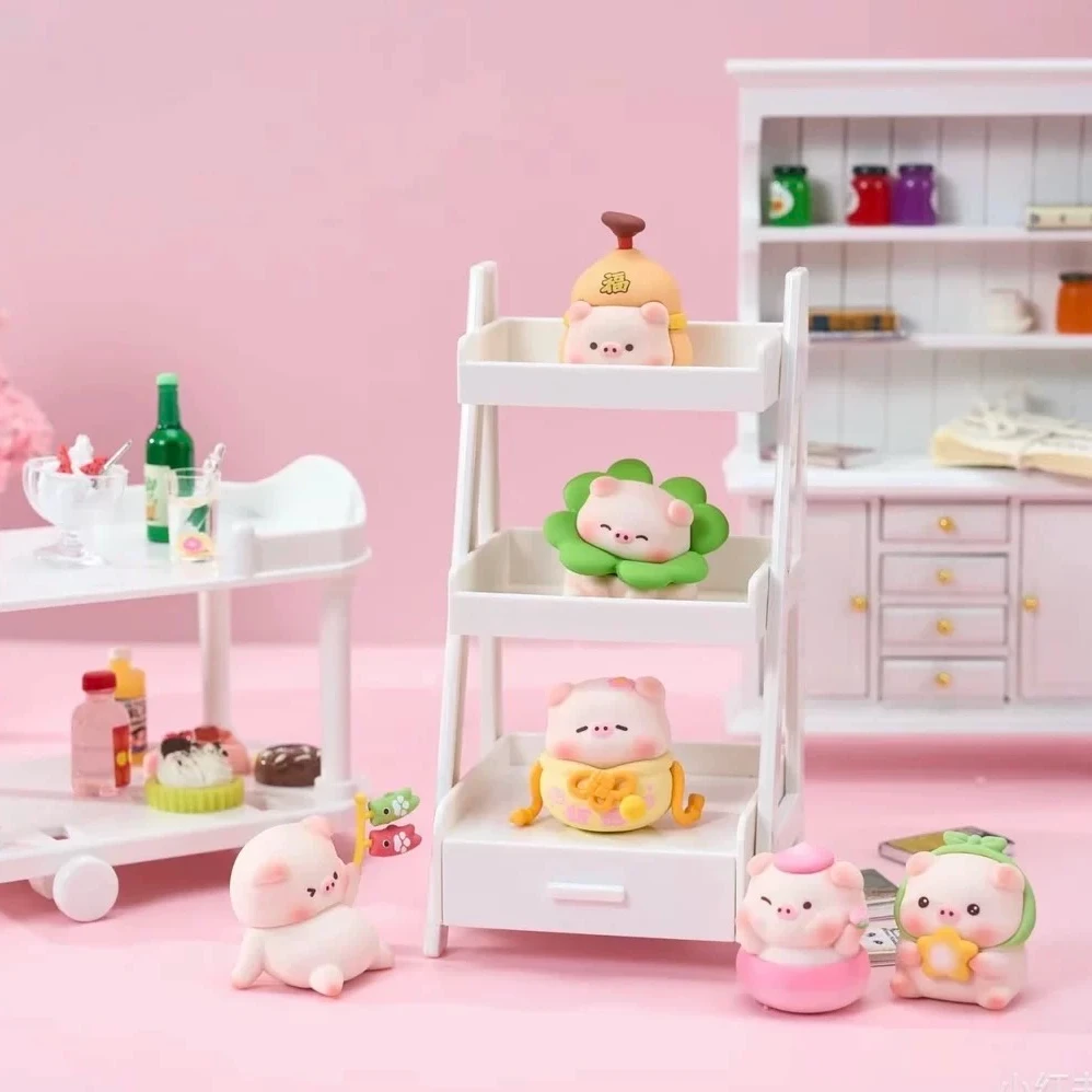 【踩数字欧大兔啦】宝运猪猪二代萌粒盲盒好运年年系列可爱公仔礼物