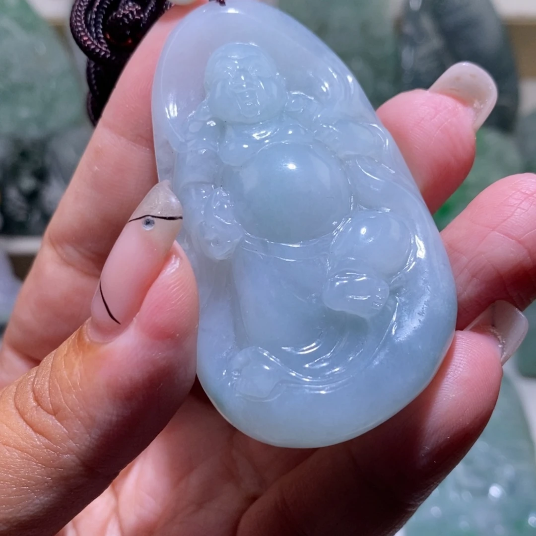 【闪购商品】翡翠颈饰未镶嵌佛