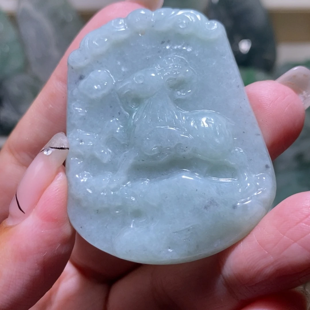【闪购商品】翡翠颈饰未镶嵌羊