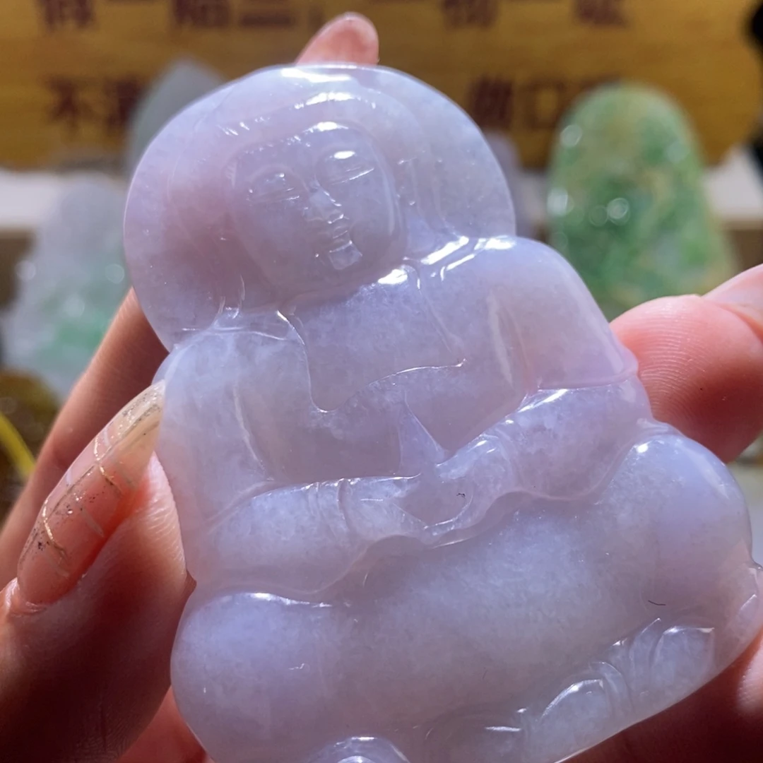 【闪购商品】翡翠颈饰未镶嵌观音