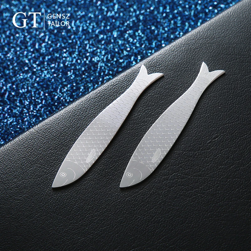 GT绅诚 小鱼领撑 衬衫衣领领撑片衬衣男活领插片商务礼盒装网红