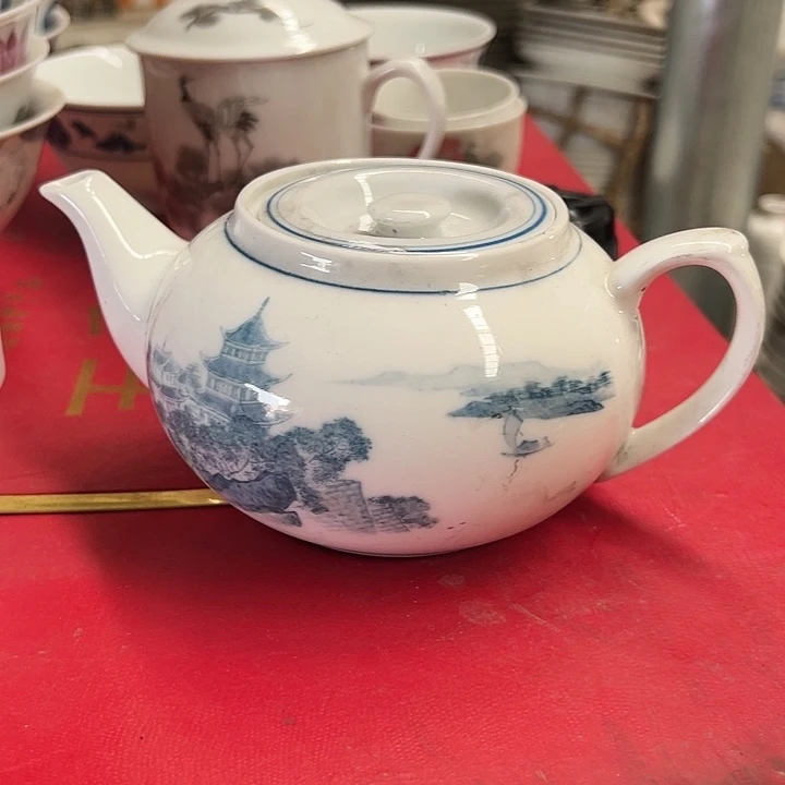 高温细白瓷500毫升群力微瑕