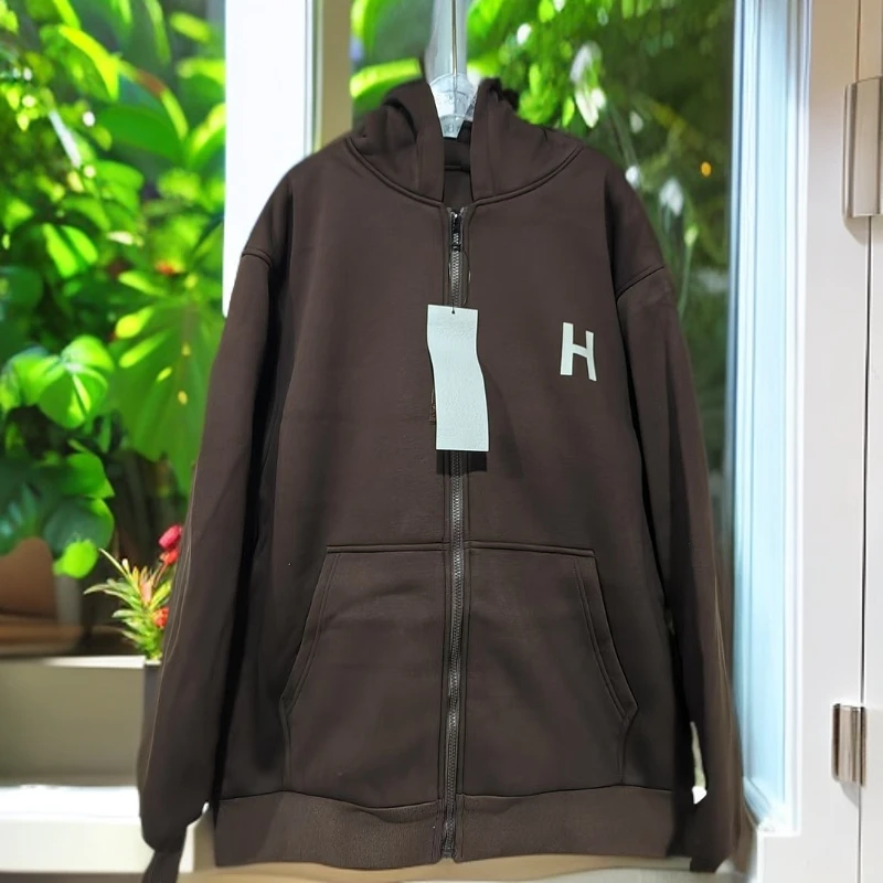 【8881-咖】青少年连帽棉服外套