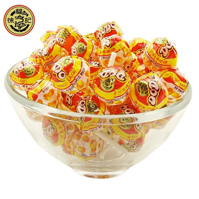 徐福记棒棒糖多嘟棒500g散装称水果味新年货休闲零食糖果芒果