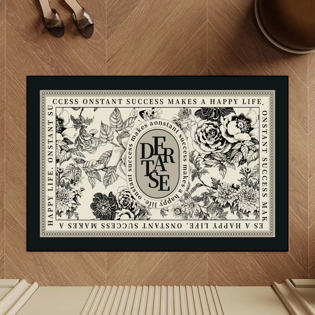 地垫卧室门口硅藻泥吸水脚垫速干防滑地垫厕所卫生间进门口垫地毯