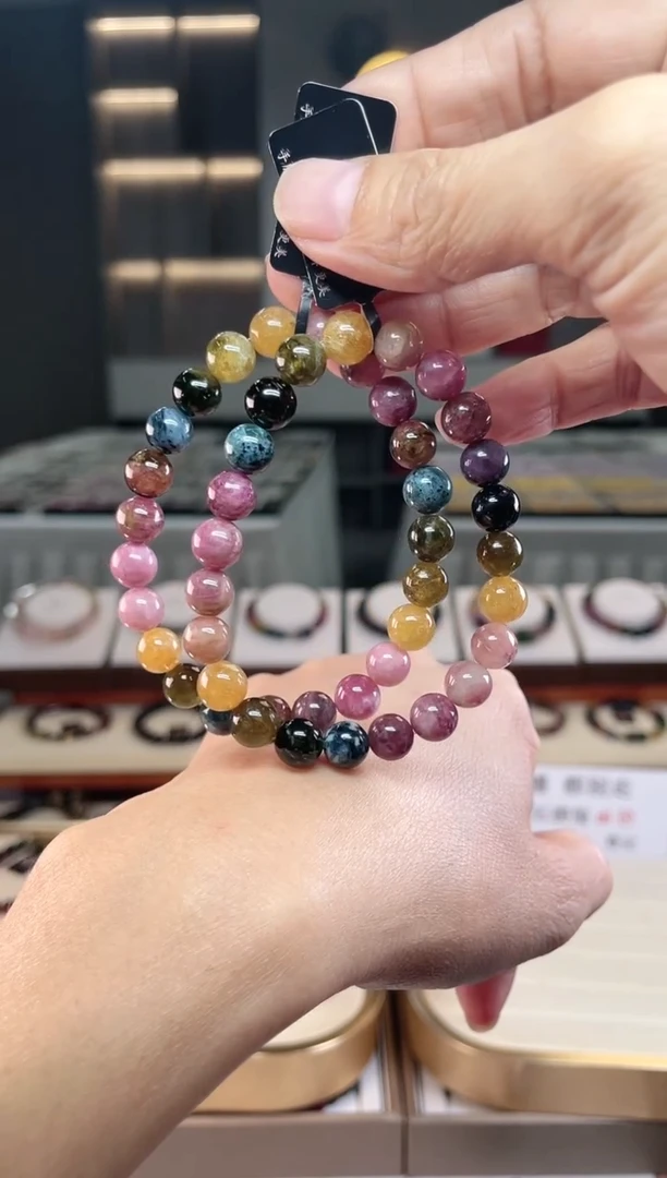 【闪购商品】碧玺单圈手串未镶嵌(多样性发一条)Q
