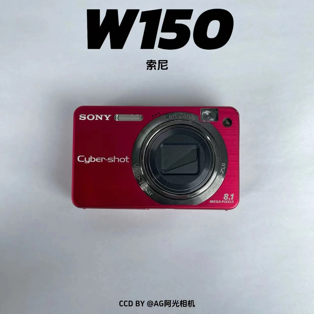 9新 Sony/索尼 W150红色 810万像素5倍光变 不支持试用
