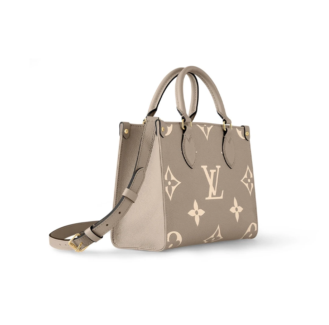 未使用 LouisVuitton/路易威登 onthego 小号大象灰托特包