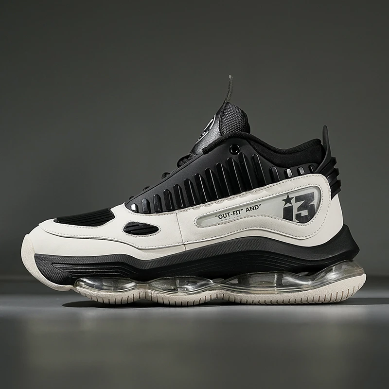 IVERSON/艾弗森篮球鞋男高帮气垫缓震实战球鞋学生潮鞋百搭运动鞋