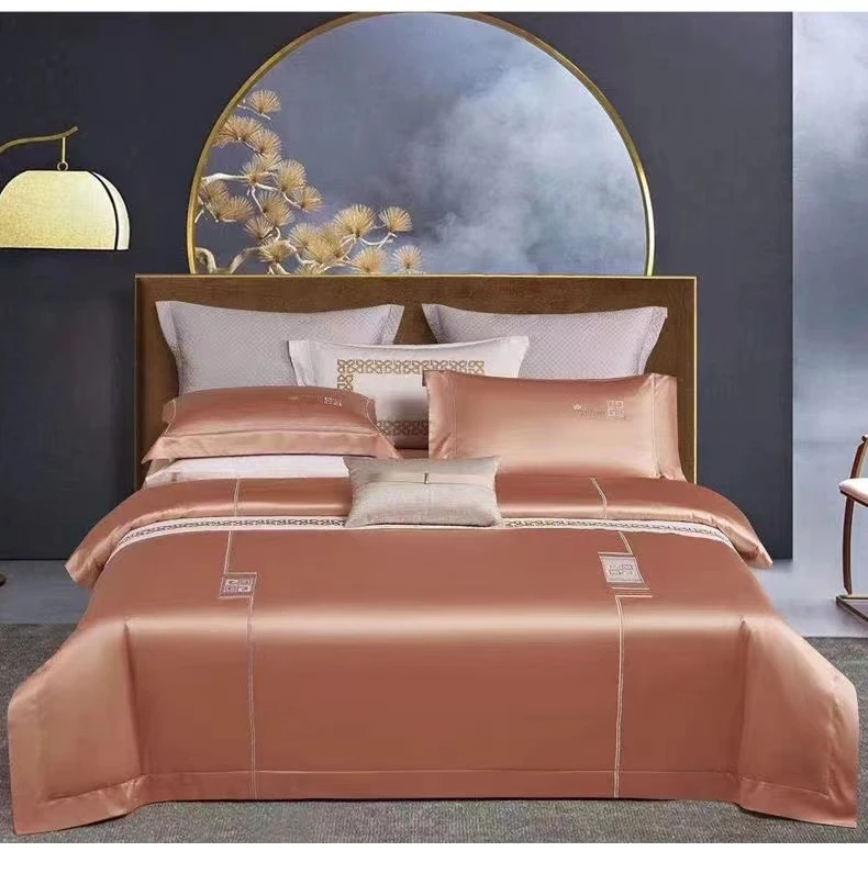 高支高密高端轻奢床盖款四件套-克洛里斯