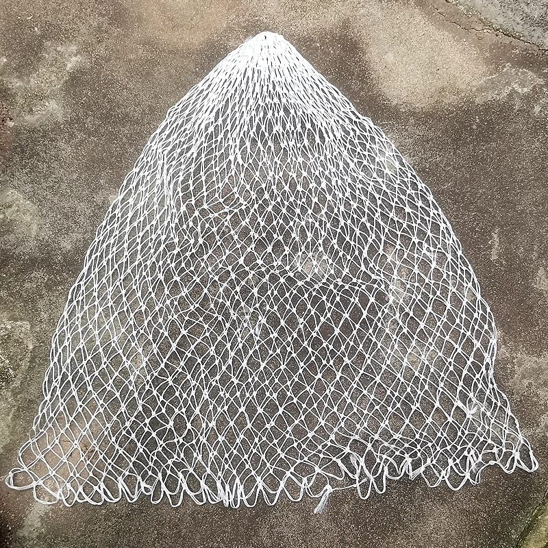 尼龙钓鱼抄网头大网眼捉大鱼鲟鱼青鱼网兜球拍线大力马抄大鱼抄网