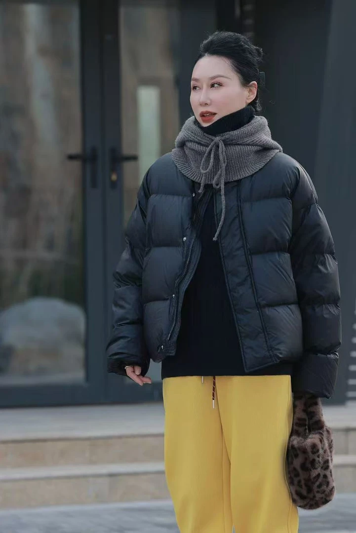 【那尚新品】国标90白鸭绒简约经典百搭时尚羽绒服220克