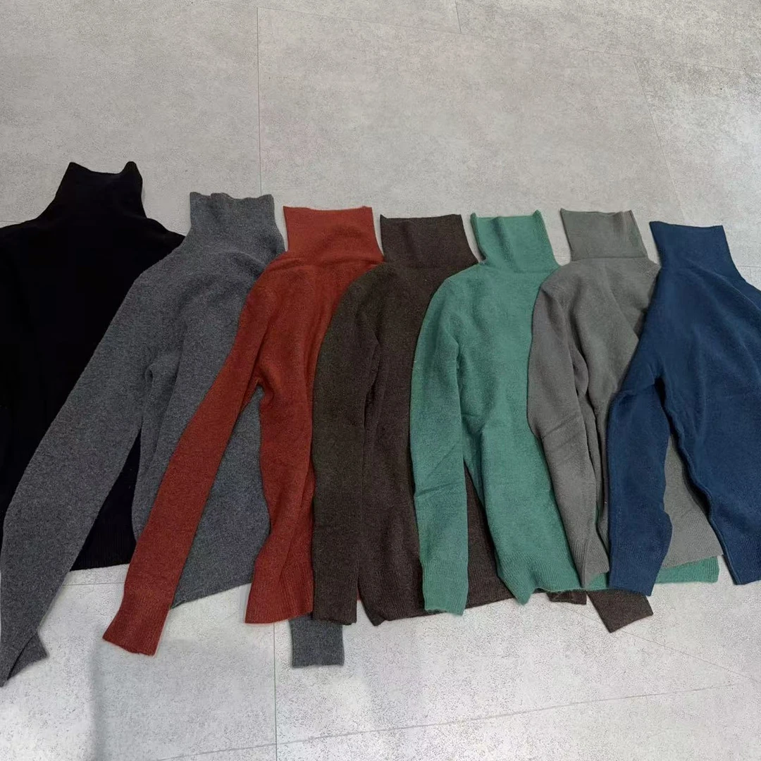 【那尚新品】人手必备羊驼绒高领百搭舒适保暖打底衫