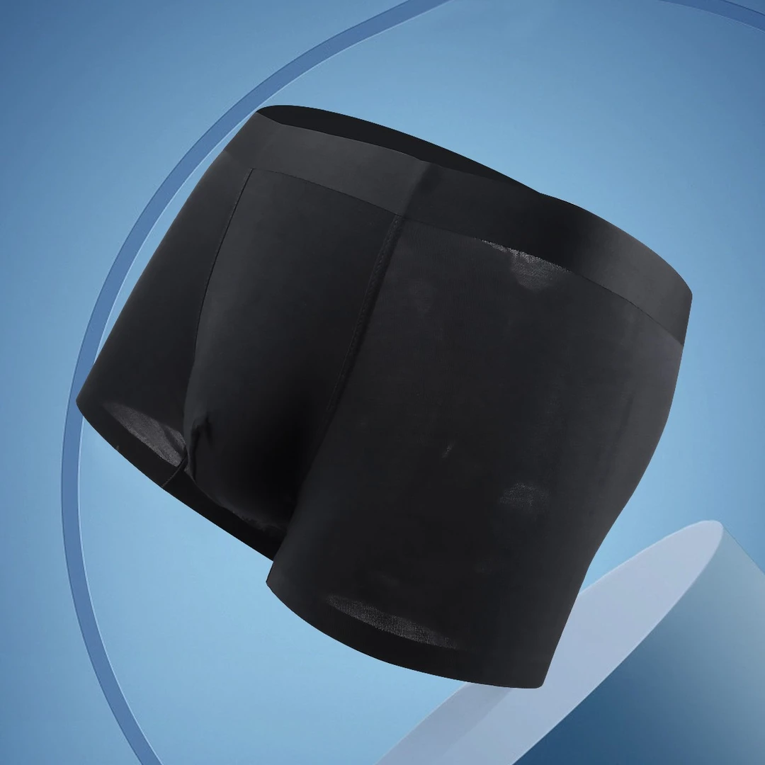 210144 断码 MYM男士莫代尔无痕短裤透气平角裤内裤舒适