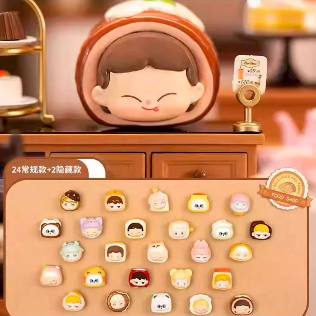 【拆盒】吃货小铺贴贴乐 萌粒盲盒