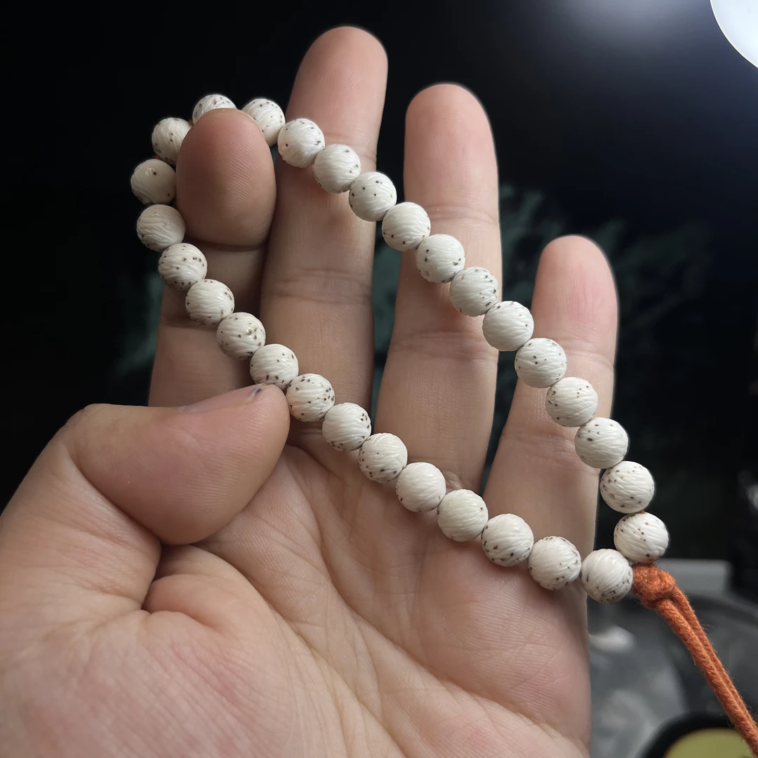 孤品双标8扶风无相大留白针尖稀疏星星月菩提手串GP8FF2190919