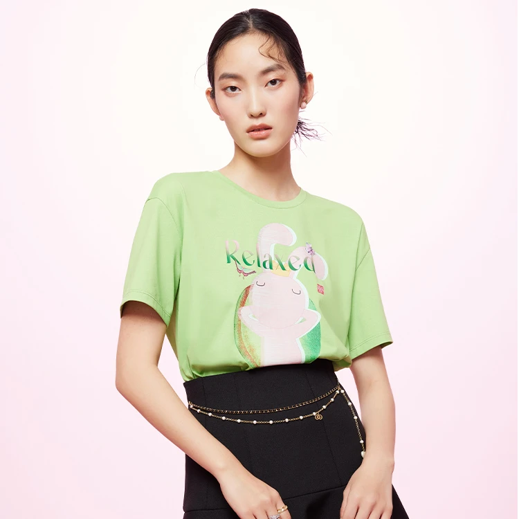 COCOON/可可尼联名IP系列T恤23101AC031320051