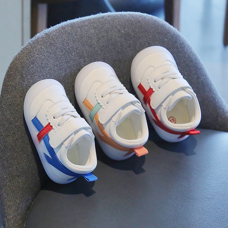 婴儿鞋1-2岁学步鞋女宝宝皮面软底男宝宝鞋子春夏小童鞋子男防水