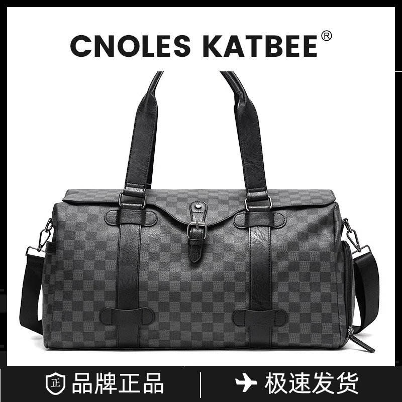 休闲百搭男士大容量行李包男款旅游背包旅行包男士