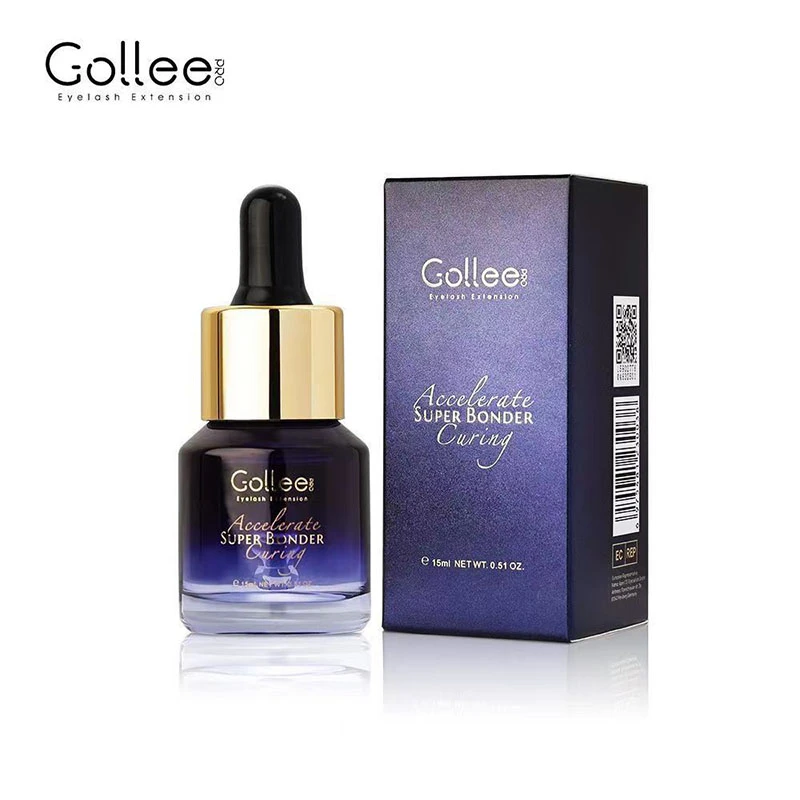 Gollee古梨睫毛胶水加固加速速干持久专用嫁接伴侣定型软化加固液
