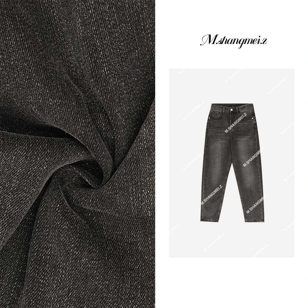 M.SHANGMEI.Z/沐熙【自发热裤王】美大哥高腰韩版时尚牛仔裤X101025