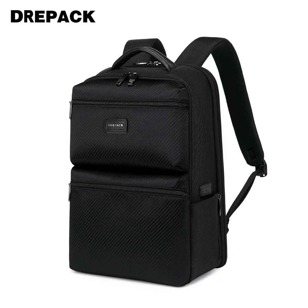 【2024新款现货】男士高品质商务通勤防泼水双肩包多功能成人书包