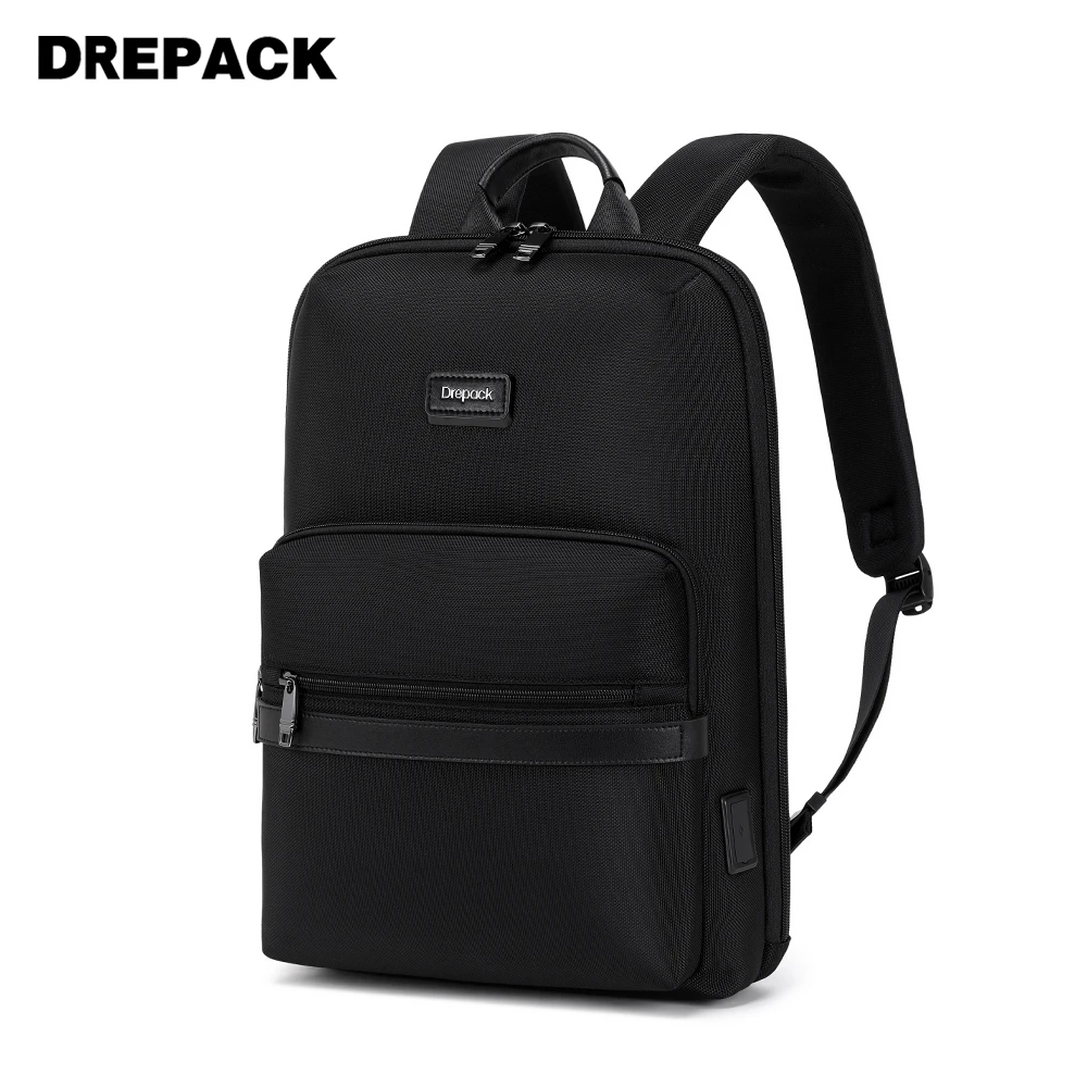 【新款现货】男士高品质商务防泼水双肩背包16寸多功能USB充电超薄