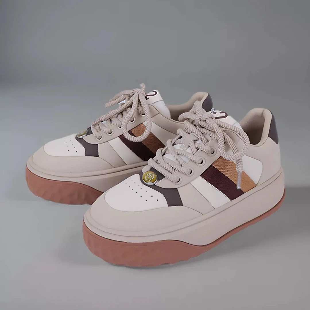 F2复古面包新款板鞋33118