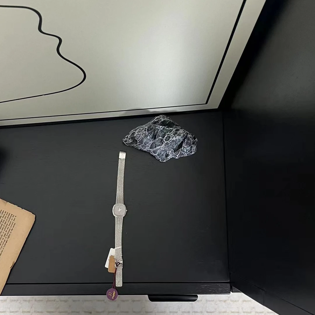 复古手表气质中式小众银色素款古风腕表石英表盘23.7mmC0152