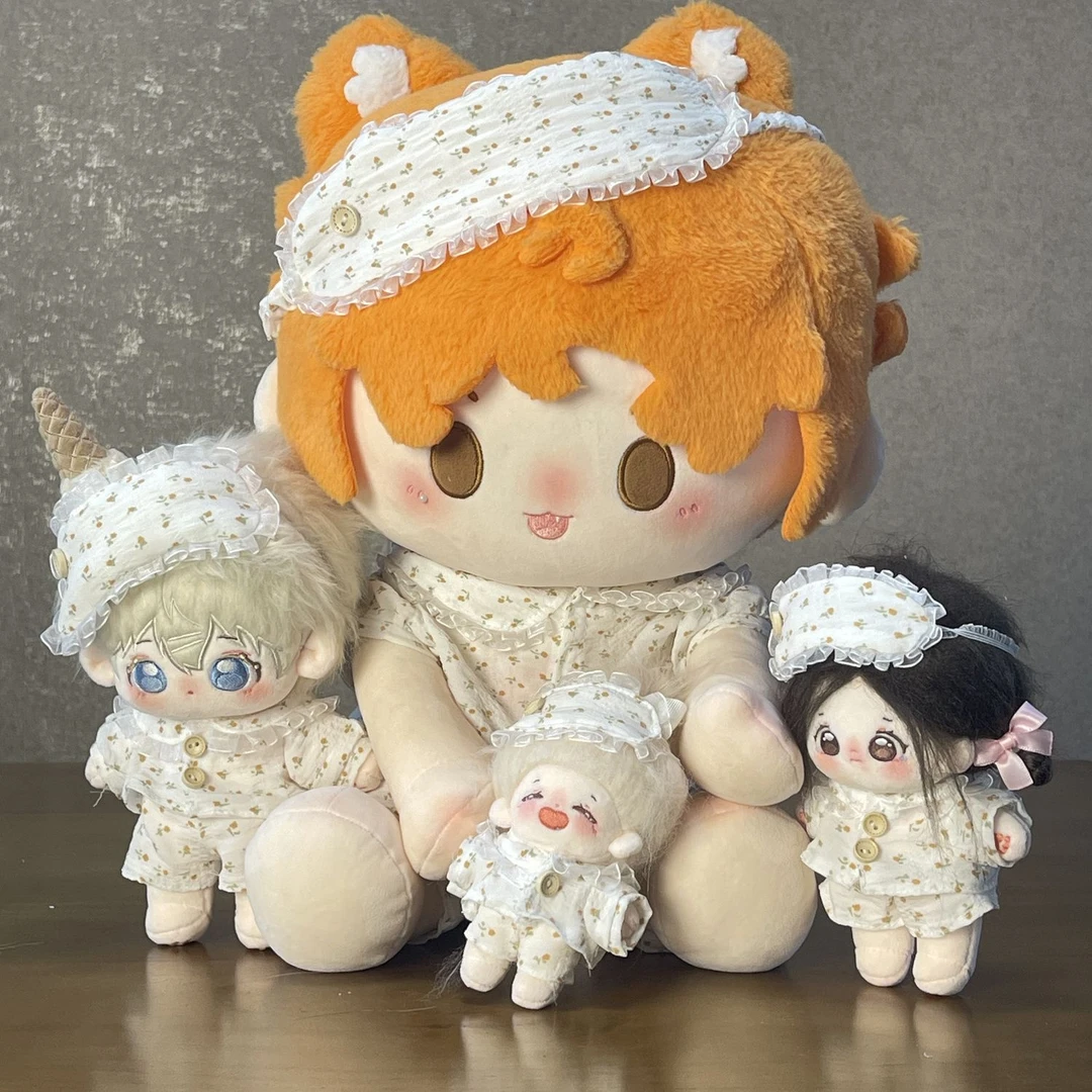 【芝士芋泥】棉花娃娃20cm10cm15cm娃衣可爱原创正版无属性衣服