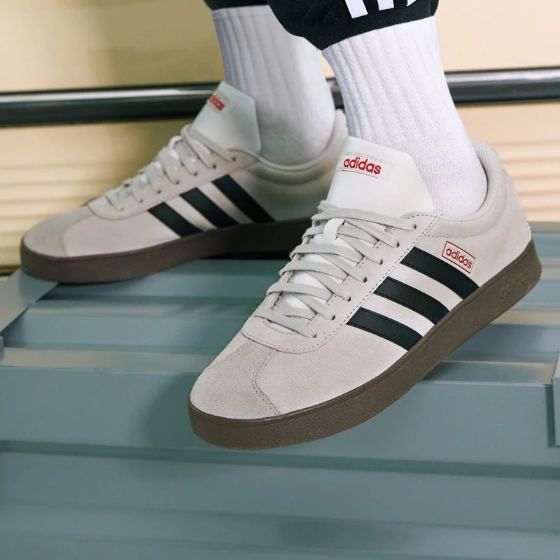 「T头鞋」阿迪达斯官方 男女款休闲舒适运动鞋adidas VL HQ1802