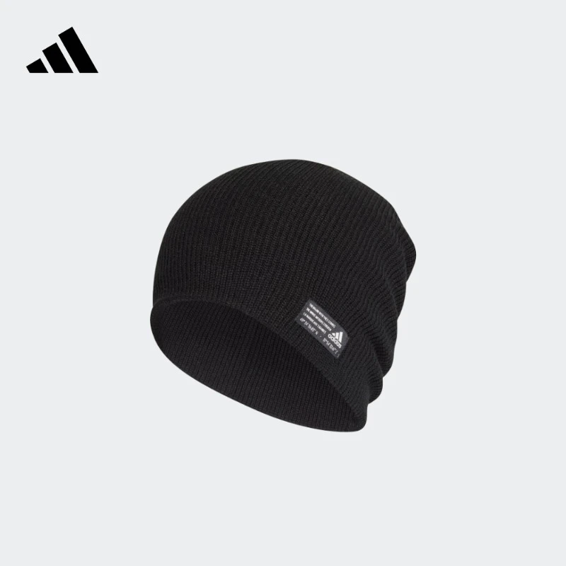 阿迪达斯官方 男女款休闲运动针织帽 adidas PERF BEANIE GE0609