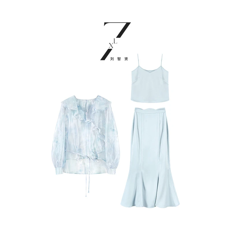 【流绪微梦】气质仙气飘逸裙子套装ZX02431 ZX02432 ZX02433