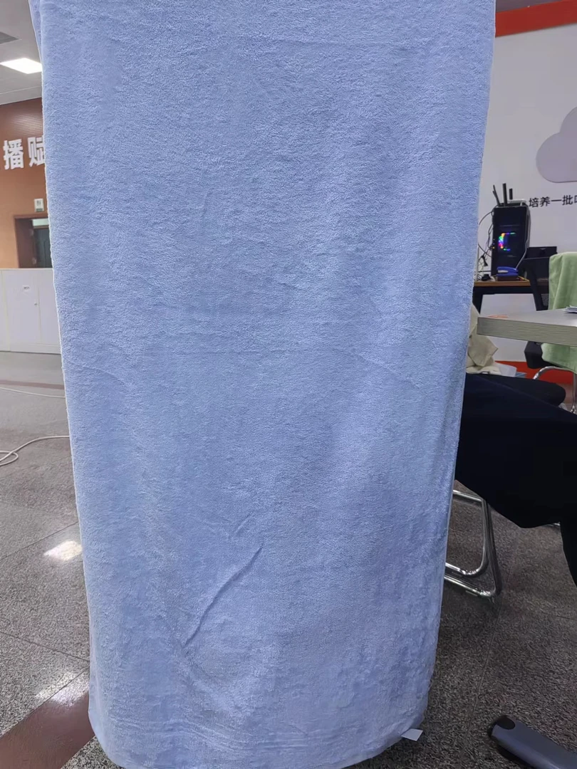 【25 】 蓝 130*65 浴巾 100%全棉
