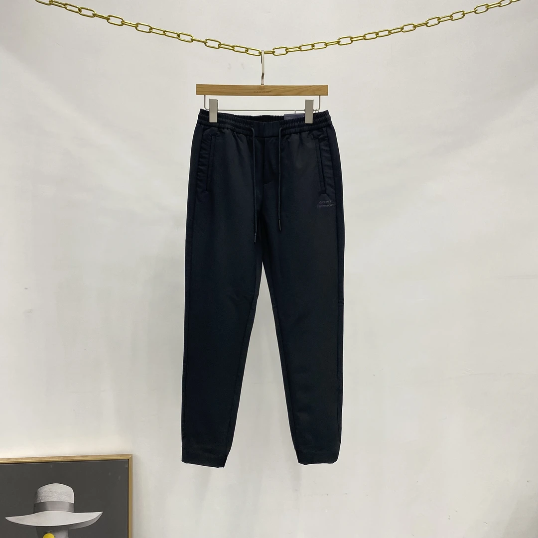 高货长裤男女同款百搭裤子休闲潮款系带松紧男裤女裤K-1251