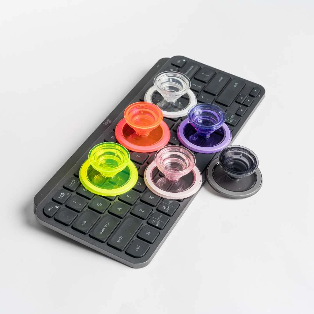 非磨砂migmag磁吸气囊手机支架安卓苹果通用懒人解压创意