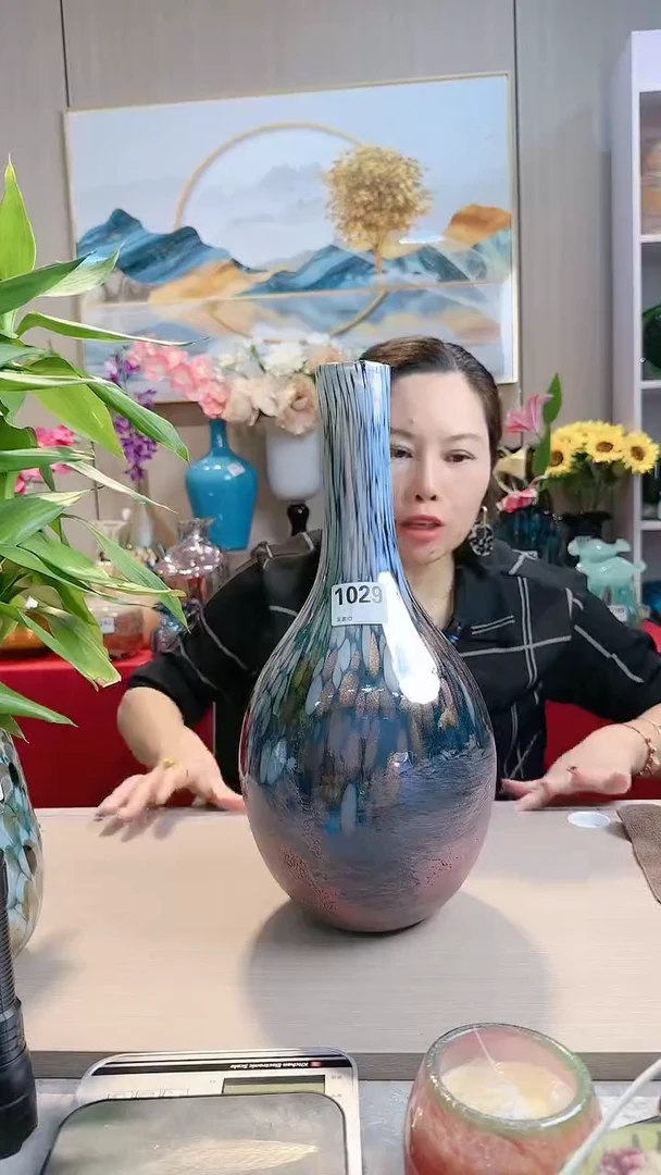 【闪购商品】微瑕琉璃花瓶