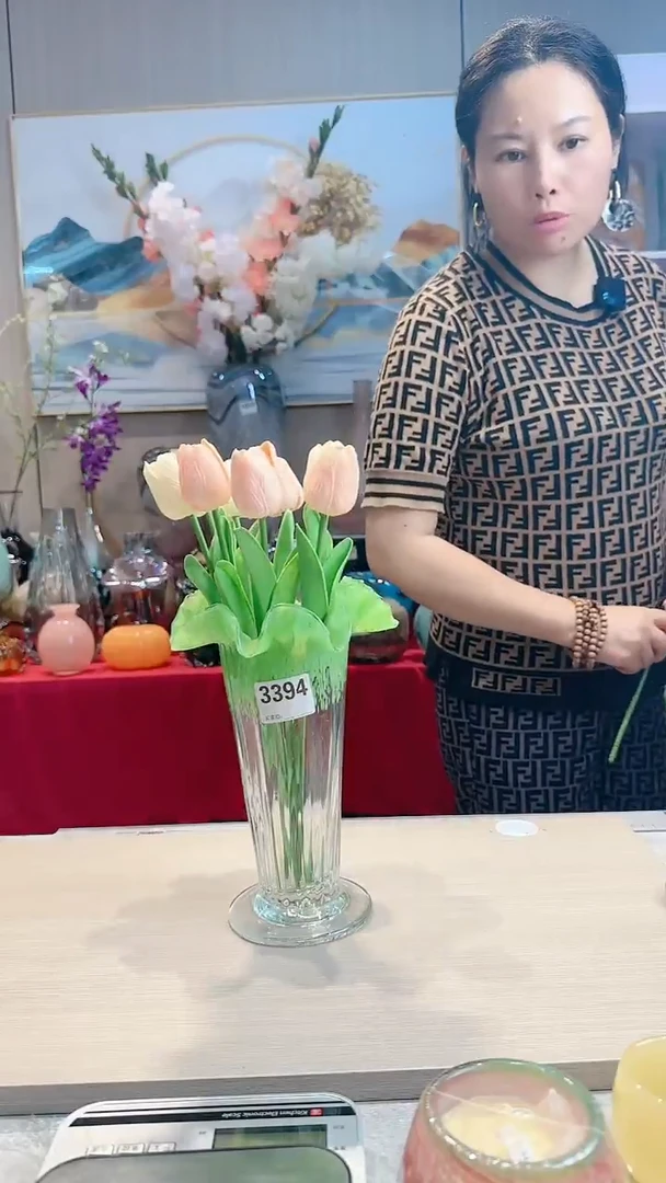 【闪购商品】微瑕琉璃花瓶