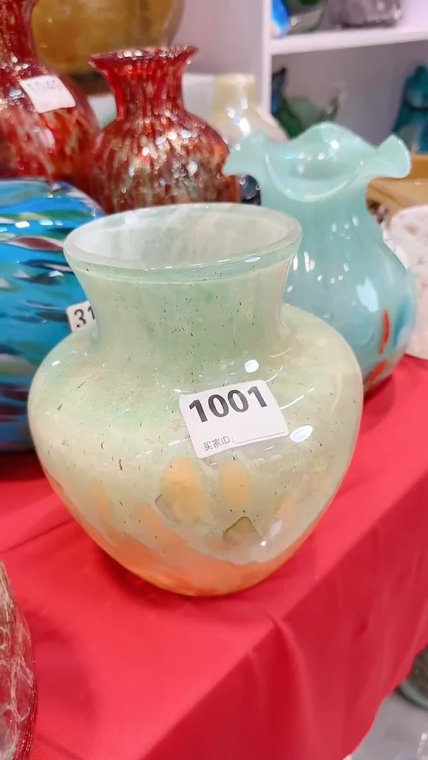 【闪购商品】微瑕琉璃花瓶