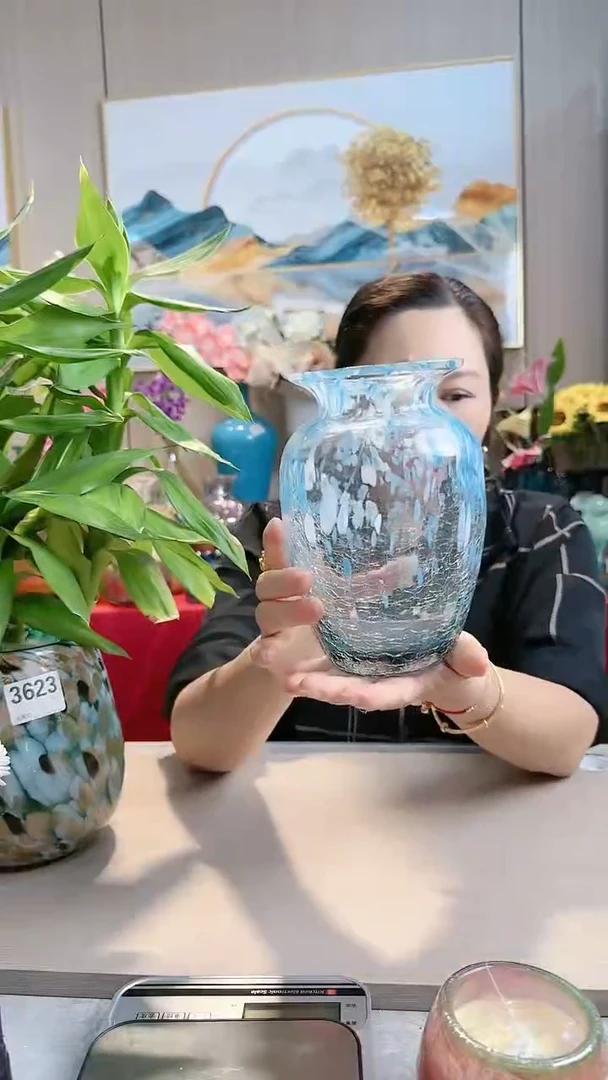 【闪购商品】微瑕琉璃花瓶