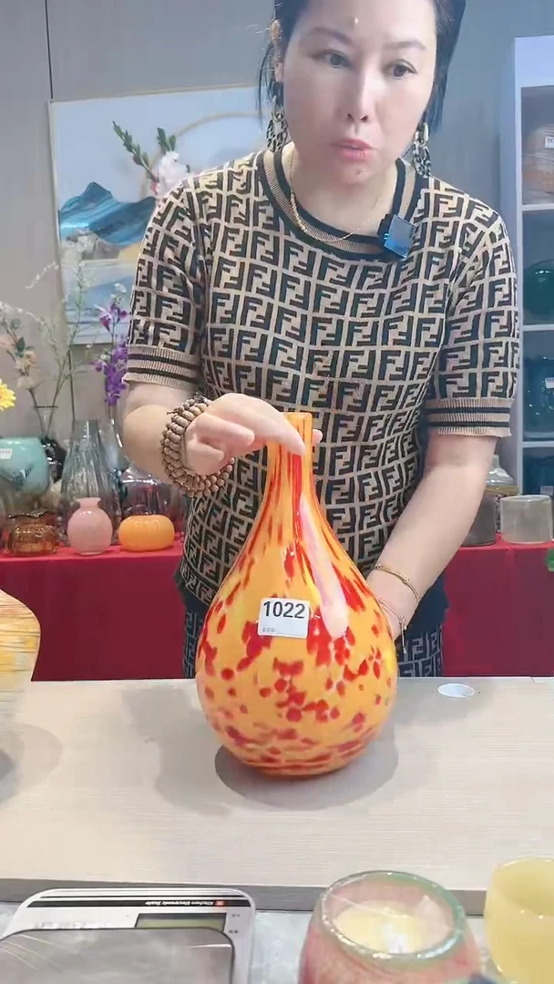 【闪购商品】微瑕琉璃花瓶